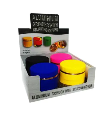 Caixa de Dichavador de Alumínio e Silicone