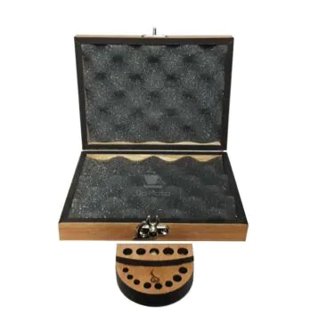  Box Glass Wood Burning Caveira aberta