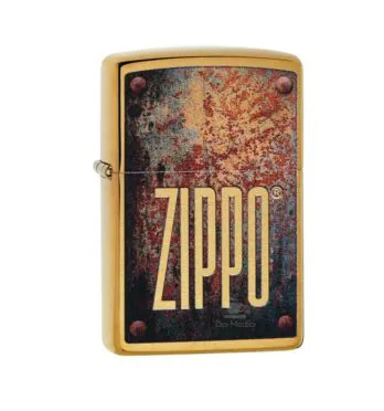 Isqueiro Zippo 29879 Rusty Plate Design