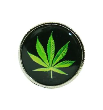 Dichavador de Plástico 2 Partes Cannabis