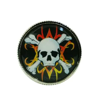Dichavador de Plástico 2 Partes Caveira