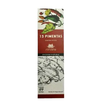 Incenso Nirvana 13 Pimentas 