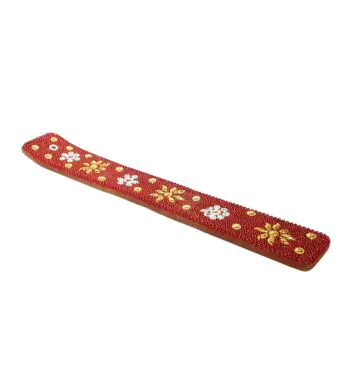 Incensário Canoa Vermelho