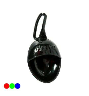 Cuia de Silicone Holder Chaveiro Preto