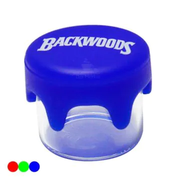 Pote de Vidro e Silicone 5ml Backwoods