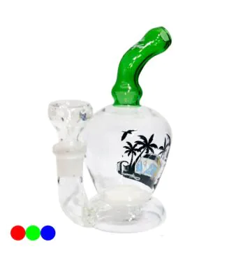 Bong de Vidro Black Trunk c/ Percolator + Case