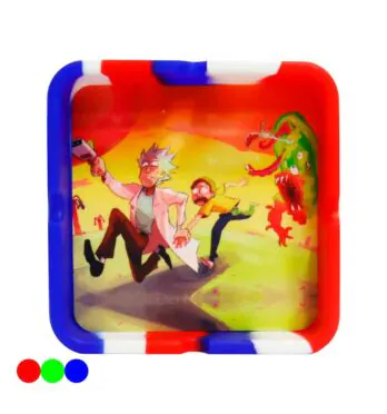 Cinzeiro de Silicone Rick and Morty Monster