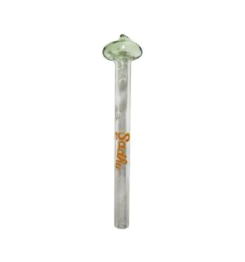Piteira de Vidro Sadhu Cogumelo 6mm