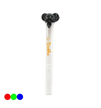 Piteira de Vidro Sadhu Elefante 6mm