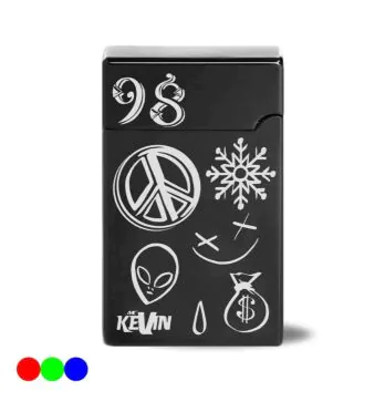 Isqueiro de Plasma PurpleFire MC Kevin 98