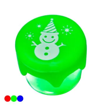 Pote de Vidro e Silicone 5ml Snowman Verde