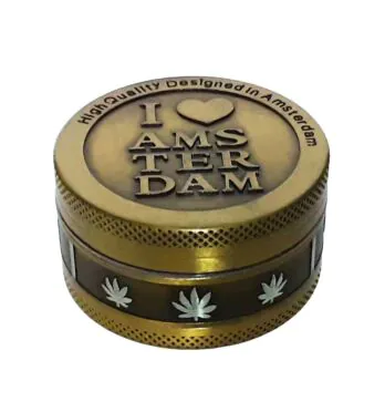 Dichavador de Metal Grande Love Amsterdam 