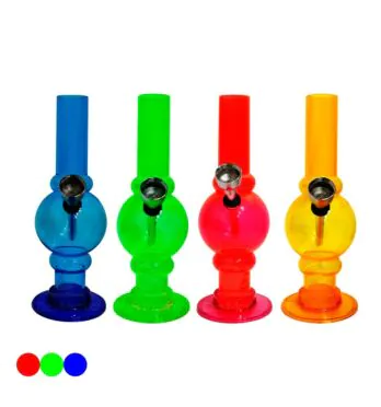Mini Bong de Acrílico Redondo