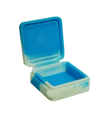 Slick de Silicone Quadrado Chaveiro