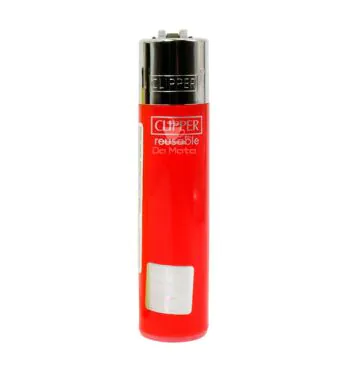 Isqueiro Clipper Colors vermelho