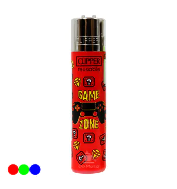 Isqueiro Clipper Insert Coin vermelho