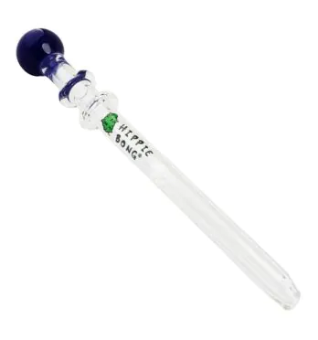 Dab Straw de Vidro XL Hippie Bong de frente tabacaria da mata