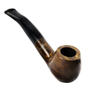 Cachimbo Hobby Pequeno Curvo de frente