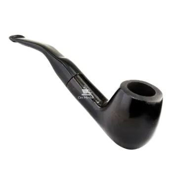Cachimbo Hobby Curvo Piteira de Resina de frente
