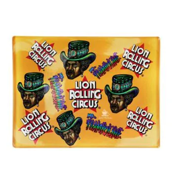 Bandeja de Vidro Lion Rolling Circus de frente
