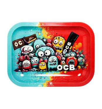 Bandeja OCB Metal C/ Tampa Mini de frente