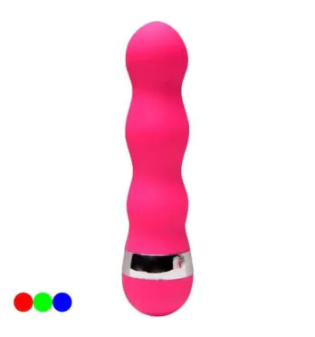 Mini Vibrador Aveludado Colors rosa 