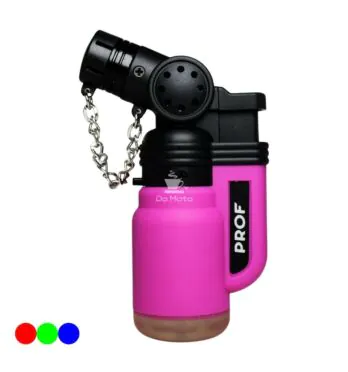 Maçarico Prof Classic Fluo Color rosa