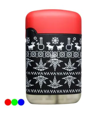Maçarico Zengaz ZL-3B Christmas Sweatshirt preto e vermelho