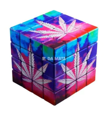 Dichavador Cubo Magico 4 Partes  de frente tabacaria da mata 