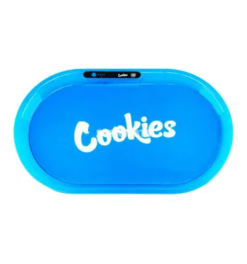 Bandeja de Plástico Cookies Led de frente tabacaria da mata