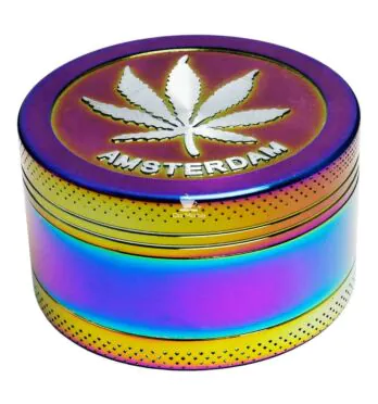 Dichavador de Metal Amsterdam Rainbow lado