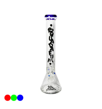 Bong de Vidro Squadafum Ice Glass azul
