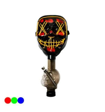 Bong de Acrílico Novelty c/ uma Máscara