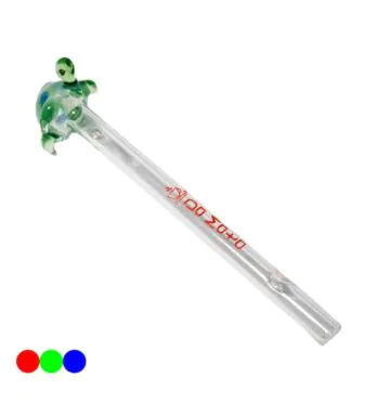 Piteira de Vidro Da Mata Tartaruga 5mm