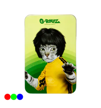 Mini Lata G-Rollz Pets Rock Grande amarelo