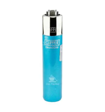 Isqueiro Clipper Crystal Rainbow de frente