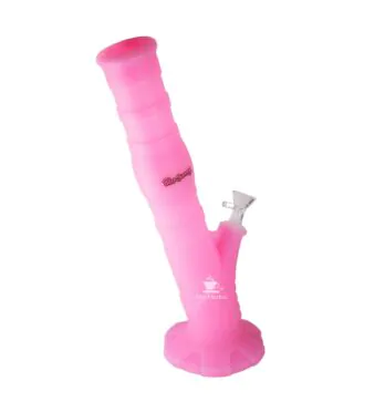 Bong de Silicone Ice Slow Burning de lado