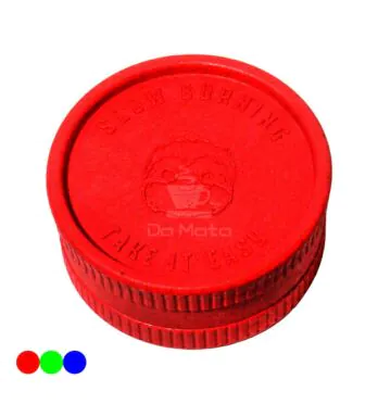 Dichavador Biodegradável Slow Burning 2 Partes vermelho