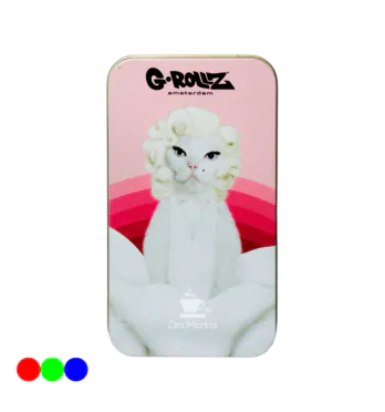 Mini Lata G-Rollz Pets Rock Médio rosa