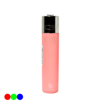 Isqueiro Clipper Colors Edição para colecionador rosa