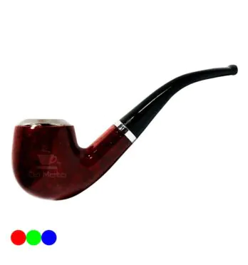 Cachimbo com Abafador de Metal Zhaofa vinho