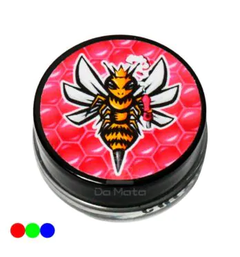 Pote de Vidro Cultura Dab 7ml King Bee Rosa 
