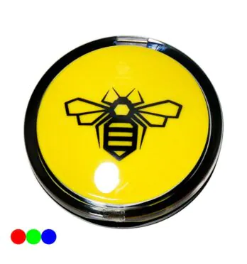 Pote de Silicone Cultura Dab Amarelo