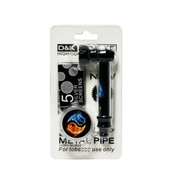 Pipe de Plástico com 1 Dichavador e 5 Redes Metálicas