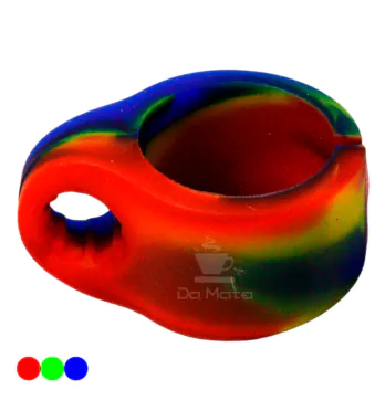 Anel de Silicone com Suporte vermelho