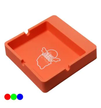 Cinzeiro de Silicone Silly Dog Grande Quadrado