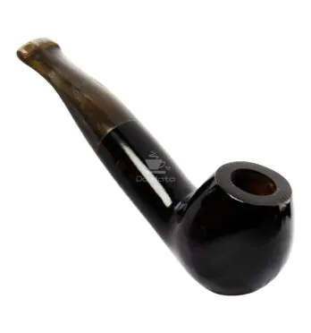 Cachimbo Elite II Curva Acrílico de frente de frente