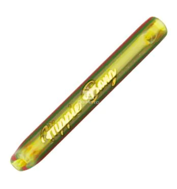 Piteira de Vidro Hippie Bong Vac-Stack 6mm c/ 5cm  de frente tabacaria da mata 
