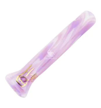 Piteira de Vidro Hippie Bong Wig-Wang Reverse 8mm de lado tabacaria da mata 