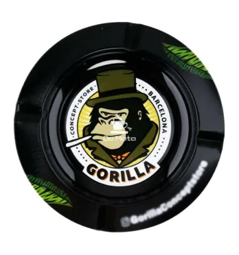 Cinzeiro de Metal Gorilla de frente